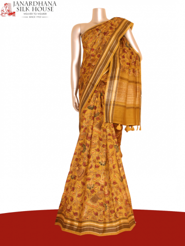 Designer Pure Tussar Silk Saree